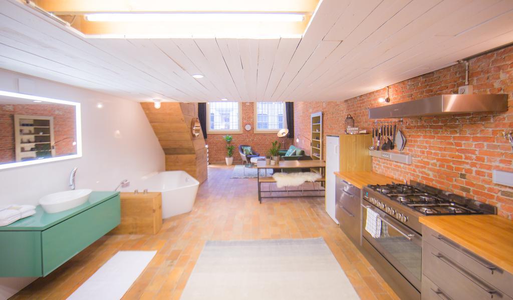 Antwerp Loft Apartment Bagian luar foto